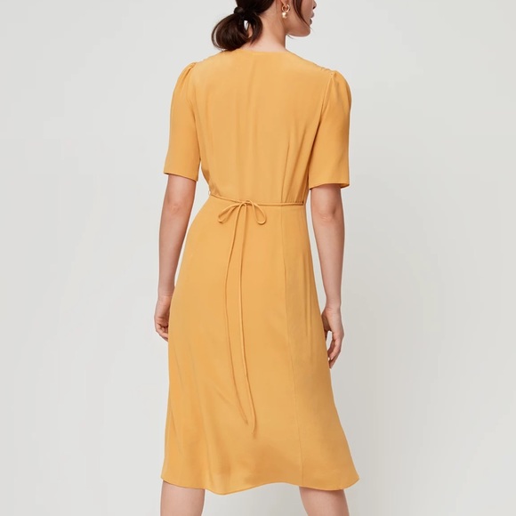 Wilfred Mirabelle Dress (4, Cairo Gold) - Picture 4 of 8